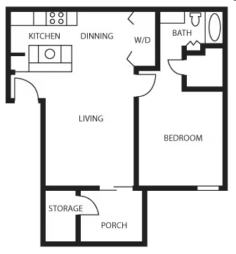 Unit 825 825 floor plan